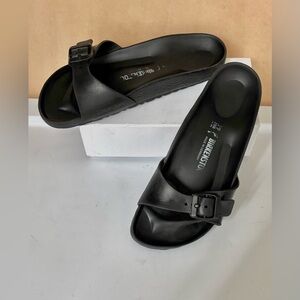 Birkenstock Madrid Essentials Sandals EVA in black Size 8
